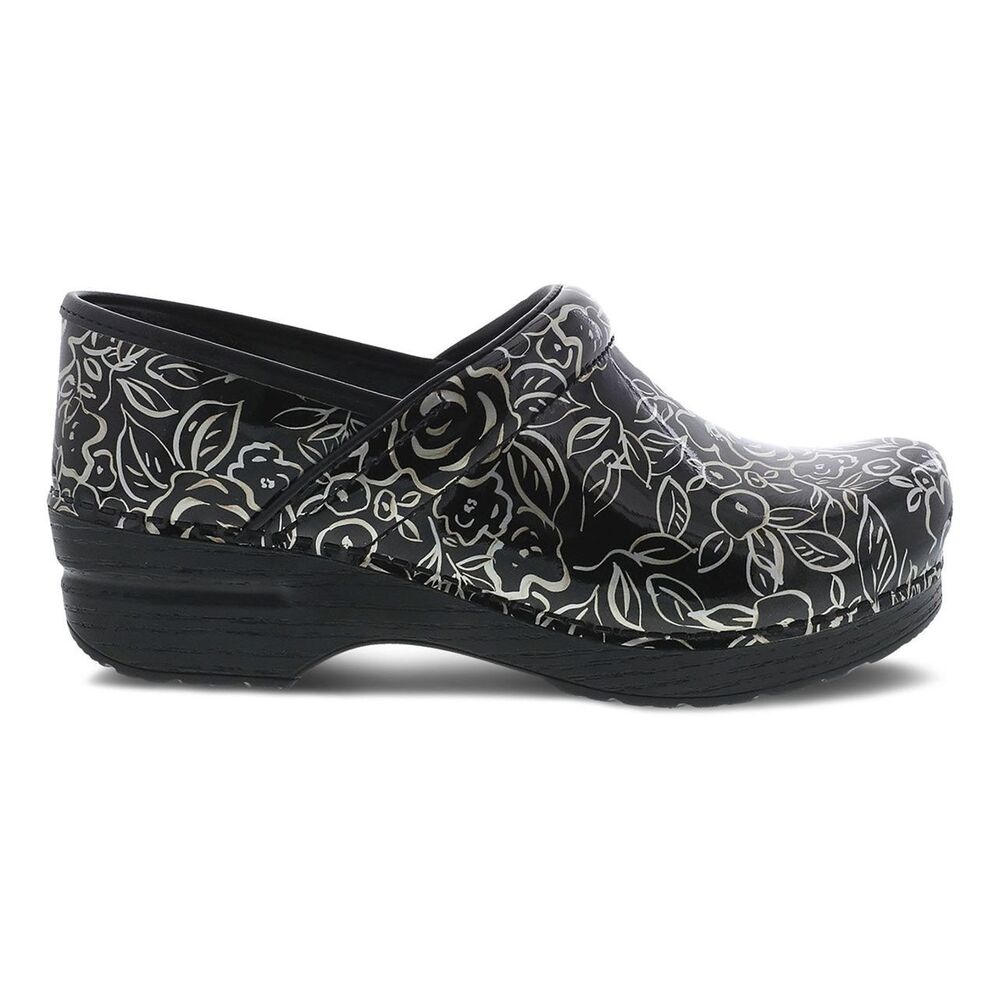NEW Dansko Professional Patent Clog in Metallic Rose NIB Professional Whimsical